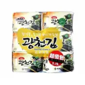【蝦皮直營】韓國 上友 百濟海苔12入 韓式海苔 零食 進口零食 韓國零食 點心 餅乾 海苔片