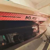 高品質 KUGA ST-LINE MK3 三代皆可貼 第三煞車燈貼紙 3D立體碳纖維卡夢 煞車燈 貼紙 尾翼