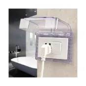 (店+)插座保護蓋 台灣現貨 插座蓋 插座 防漏電 防水蓋 防塵蓋板 防雨罩 安全蓋 電源開關保護蓋 插座蓋子