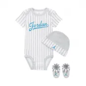 Nike 包屁衣 Jordan 新生兒 嬰幼兒 禮盒組 彌月禮 喬丹 三件組 [ACS] JD2413030NB-002