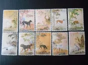 集集郵票社-60年 十駿犬古畫郵票 11