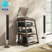 築良舍 免運 公司貨 功放機架 置物架 音響架 收納架 FITUEYES音響機架功放櫃KTV音樂設備四層架影音器材架低音炮櫃子工廠現貨直銷 售後保障 全館八折 年底鉅惠 可開發票 5zpwq