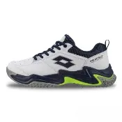 【LOTTO】男  TS 250 全地形網球鞋 匹克球 (白/丈青-LT5AMT9546)