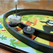【磁鐵達人】磁浮列車+軌道賽車組(玩具車)