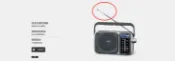 Panasonic授權彰化鹿港通用電器 panasonic RF-2400D-S的天線