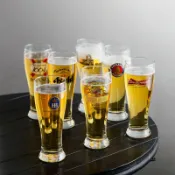 全球選品1館 生活百貨 ♡1664啤酒杯 朝日啤酒杯子精釀麒麟酒杯 喝青島啤酒杯