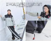 新莊【騎士瘋】日系中野NAKANO兩件式風雨衣、防水透氣材質、柔軟輕巧設計、2011新款!!