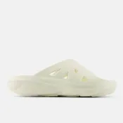 【NEW BALANCE】男女 運動拖鞋 恢復拖鞋 涼拖鞋 緩震 舒適 米白(RCVRYSC1)