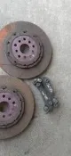 9499  gdb gc8 legacy  GRB 森林人 BREMBO卡鉗用 改裝兩片式 浮動345mm碟盤+轉接座