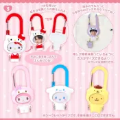 (店+)【SANRIO 三麗鷗】三麗鷗 可變身 登山扣 鑰匙圈-KITTY美樂蒂布丁狗大耳狗庫洛米帕恰狗酷企鵝Charmmykitty小麥粉精靈小綿羊