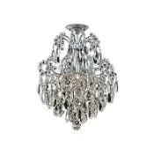 【必登堡】伊芙娜水晶吊燈 50cm B570953(吸頂燈/客廳燈/餐吊燈/邊几燈/法式/美式/奢華風/水晶珠)