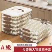 【台灣出貨】餃子盒凍餃子多層冰箱食物收納盒冷凍混沌盒家用餃子托盤保鮮盒子