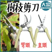 【大富大貴】樹枝剪刀 園藝剪刀 居家剪刀 萬用剪刀 灣頭剪刀 直頭剪刀 園藝 農業 檳榔剪刀 果樹剪  摘果剪  花剪