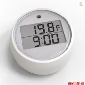 帶自動定時器溫度設置的電子冰浴溫度計防水定時器 °C/°F 游泳池開關蜂鳴報警功能
