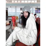 滿足感爆棚 外套 連帽外套 薄外套女 帽踢外套 女外套 韓國外套 防風外套 國中生外套 運動外套 灰色外套 開衫外套