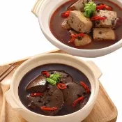 【大廚在家】麻辣鴨血麻辣臭豆腐即食立袋調理包(任選2入組 450g/包)