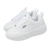 Fila 休閒鞋 Super Bubble 女鞋 白 皮革 厚底 增高 小白鞋 5C608Z125