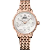MIDO 美度 官方授權 Rainflower 花雨系列機械女錶 周年慶獻禮 送禮推薦-34mm M0432073310600