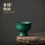 ⚡叄景頁商店⚡創意高足主人杯個人專用杯中式陶瓷功夫茶杯聞香杯單杯茶盞品茗杯