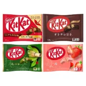 (店+)日本 Kitkat 雀巢 巧克力威化餅乾 (可可/草莓/抹茶/黑可可)