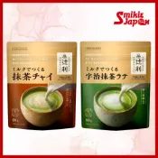 日本直郵 日本京都宇治抹茶粉 Tsujiri 辻利拿鐵用牛奶沖泡80克/奶茶用牛奶沖泡 日本製造