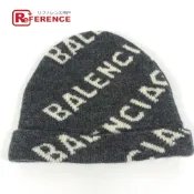 【DOKODEMO】BALENCIAGA配件針織帽 全Logo針織帽