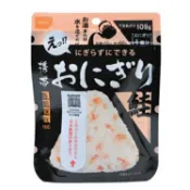 台北山水戶外用品專門店 Onisi 日本尾西即食飯 乾燥飯/登山糧食/防災備糧 FR1012 鮭魚三角飯糰