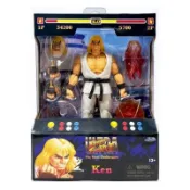MJCC☆卡普空 街頭霸王 STREET FIGHTER 格鬥 快打旋風 懷舊電動機台 電玩遊戲 可動 6吋 肯 KEN