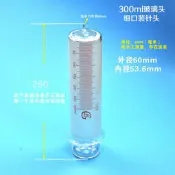 【風行嚴選】300ml毫升玻璃針筒玻璃針管玻璃頭細口300毫升玻璃灌注器點膠器
