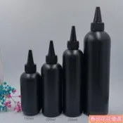 滿199出貨 黑色避光點膠尖嘴瓶擠壓瓶ML化妝品瓶分裝瓶液體瓶塑料瓶無滴膠瓶醬料瓶尖嘴擠壓瓶酒精分裝瓶點膠瓶顏料瓶擠壓瓶