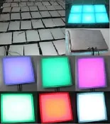 【LED 商業照名，大樓，住宅， 舞台燈賣場) LED跳舞地板磚