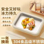 🎉限量優惠🎉【健康低糖】食品級炒冰機兒童炒酸奶家用不鏽鋼炒冰盤炒酸奶機