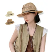 (店+)【ZOII 佐壹】ZOII 佐壹｜巴拿馬挺版爵士草帽 挺版寬簷 編織透氣 夏日海島 渡假 遮陽穿搭 拍照防曬必備 草帽 女裝#107048