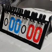 多功能計分板 計分板 球賽記分板 比賽計分 桌球計分板 羽球計分板 比賽記分牌籃球比分牌足球羽毛球兵兵球比賽防水翻分牌檯