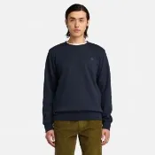 【Timberland】男款深寶石藍圓領長袖上衣(A6JNUZ02)