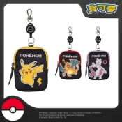【怡寶】寶可夢 伸縮票卡零錢 零錢包 悠遊卡 學生證 識別証 Pokemon 皮卡丘 超夢 噴火龍 伊布