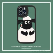 台灣發貨復古笑笑羊iPhone手機殼14 13 12 11 pro max mini plus xr xs se2 8