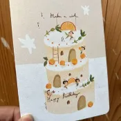 許個願 祝你生日快樂蛋糕塔  | 生日祝福卡 | 生日happy birthday