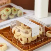 ☆全館現貨☆ 透明盒 透明包裝盒 硬質塑膠盒 餅乾盒 點心盒 提拉米蘇盒 馬林糖 烘焙包裝盒 保鮮盒 奶酪盒 西點盒