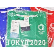【日本製】🔵東京奧運 2020年 短袖T恤🔵東奧 運動 日系 綠色 藍色 居家服 上衣 男生 女生 男裝 女裝