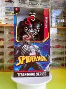 罕見正版孩之寶出品的漫威Titan Hero Series（泰坦英雄系列）毒液12寸（約30cm）可動人偶，是漫威蜘蛛俠