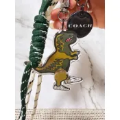 全新Coach壓克力小恐龍鑰匙圈 國外專櫃滿額贈品