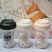 【yoyo home】日本 INOMATA 乳清蛋白搖搖杯400ml 有刻度高蛋白奶昔杯 雪克杯 健身蛋白搖搖杯 寬口杯