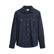 Levis 牛仔襯衫 / Barstow 經典V型雙口袋 / 休閒版型 / 原色 男款 熱賣單品 85744-0000