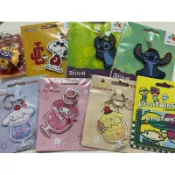 ☆☆特價出清☆☆全新三麗鷗kitty/角落生物/迪士尼米妮/奇奇/史迪奇造型鑰匙圈（一卡通/悠遊卡/icash2.0)
