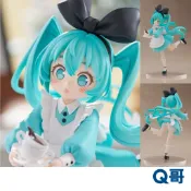 Furyu 初音未來 Desktop Fairy 愛麗絲夢遊仙境 ver. 初音 miku 公仔 景品 模型 Q哥