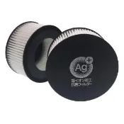 【IRIS】除蹣機吸塵器銀離子HEPA過濾網-2入 CF-FHK2(大拍 IC-FAC2 KIC-FAC2/3)
