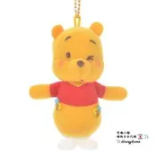 【噗嘟小舖】現貨 日本正版 小熊維尼 眨眼 玩偶吊飾 身體搖擺會動 發條玩具 娃娃 迪士尼 購於日本 Pooh 包包掛飾
