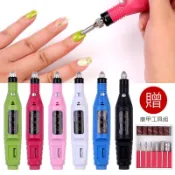 美甲打磨機 贈磨頭6件組 插電式 磨指甲 卸甲 打磨機 雕刻機 電動 磨甲機 磨腳皮 台灣現貨【DP415】