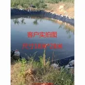 【魚塘防滲膜】防滲膜 防水膜 土工膜防滲膜防水布土工膜防漏加厚防曬抗老化魚池水池護坡蓄黑色塑膠布